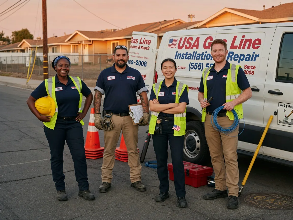 Gas Line Installation company in Turtlepoint, PA